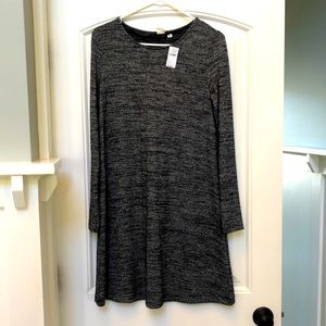 Woman’s knee length swing dress